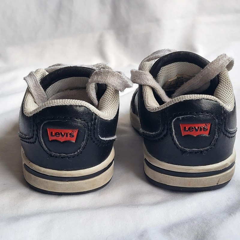 Levis Baby Shoes Black Size 4 Toddler 3