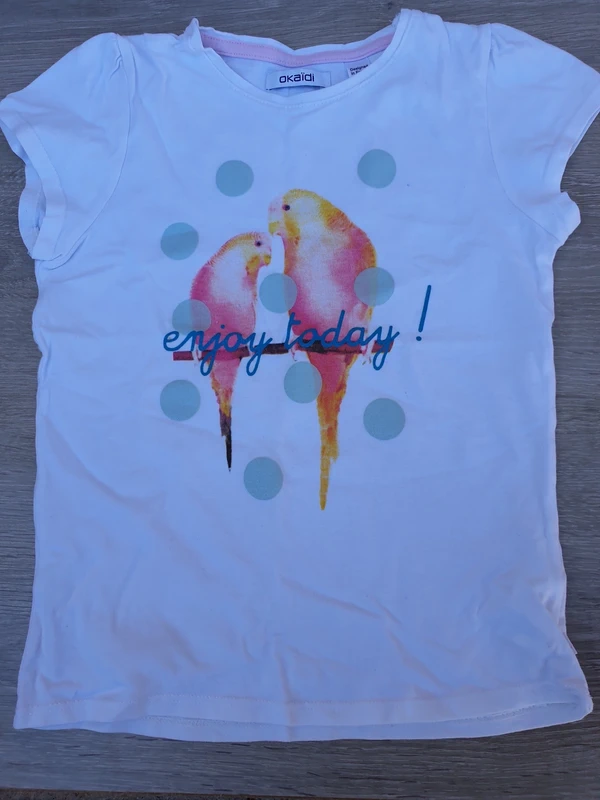 Lot 5 T-shirt Manches courtes fille