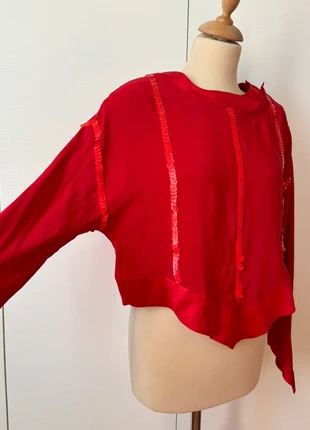 Blusa Pancaldi , marke: Pancaldi, zustand: Sehr gut, größe: M / 38 / 10, 45,00 €, 47,95 € inklusive Vinted-Käuferschutz