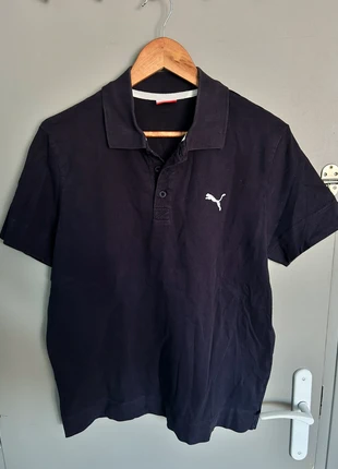 Polo basic Puma noir taille M, brand: Puma, condition: Very good, size: M, €4.00, €4.90 includes Buyer Protection