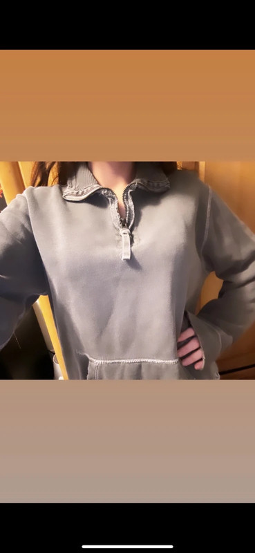 Vintage American eagle outfitters zip up sweatshirt 1