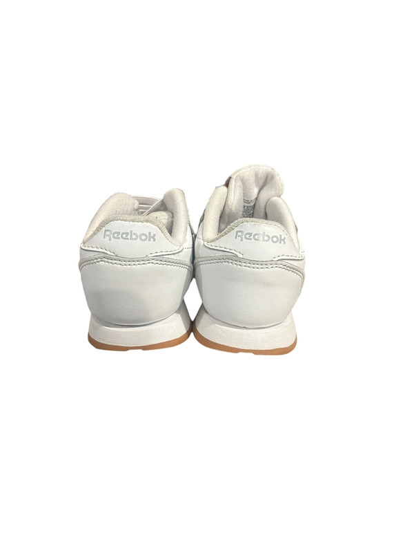 Reebok Classic Leather White Baby Boy Girl Toddler Shoes Sneakers Size 8 2