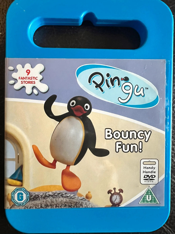 Pingu DVD with carry handle ‘Bouncy Fun’ 1