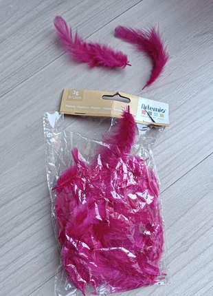 Décoration plumes rose, marca: Artemio, estado: Muito bom, €4.00, €4.90 inclui Proteção do Comprador