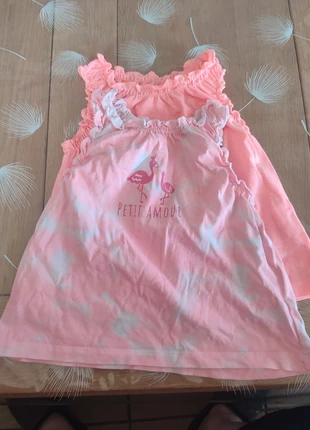 Lot de débardeur filles, brand: LH by La Halle, condizioni: Ottime, taglia: 9-12 mesi / 74 cm, €2.00, €2.80 include la Protezione acquisti
