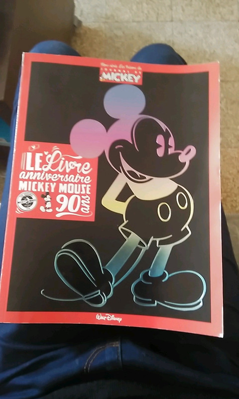 Livre Anniversaire Mickey Mouse 90 Ans Vinted