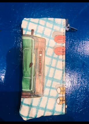 Portamonete fantasia nuovo paesaggio color pastello, état: Neuf sans étiquette, 3,00 €, 3,85 € Protection acheteurs incluse