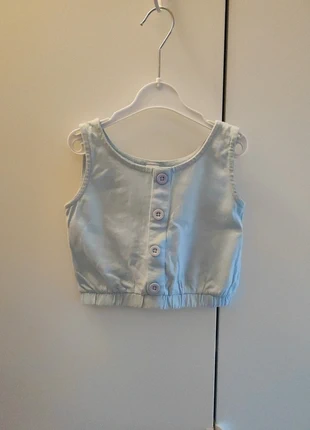 Top bleu ciel, marque: Zeeman, état: Bon état, taille: 24-36 mois / 92 cm, 2,00 €, 2,80 € Protection acheteurs incluse