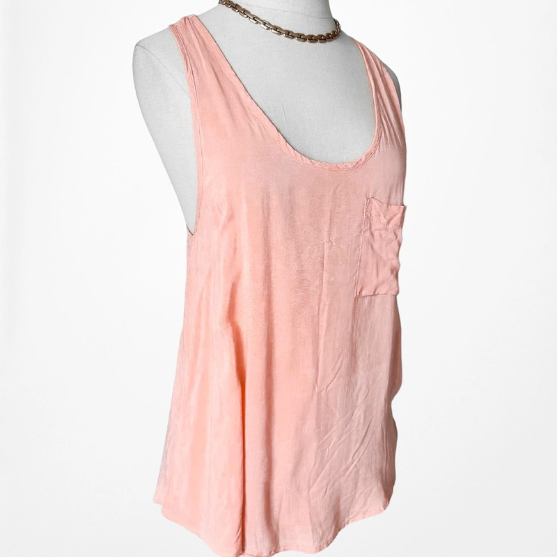 ASOS Pink Scoop Neck Racerback Tank Cami Top Size S 5