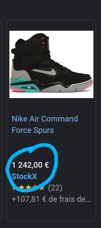 nike air command force spurs Vinted