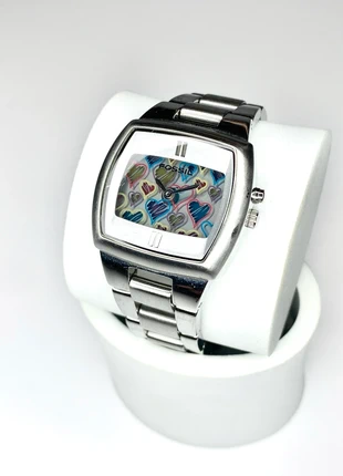 Fossil Montre animée digitale vintage 2000 / RARE Fossil digital analog wristwatch, marque: Fossil, état: Très bon état, taille: Taille unique, 90,00 €, 95,20 € Protection acheteurs incluse