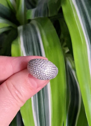 Superbe bague Argent S925 incrusté de petits zircones blanc femme taille 54, merk: Argent, staat: Heel goed, maat: 54.3 mm / 17.3 mm Ø, € 28,00, € 30,10 inclusief Kopersbescherming