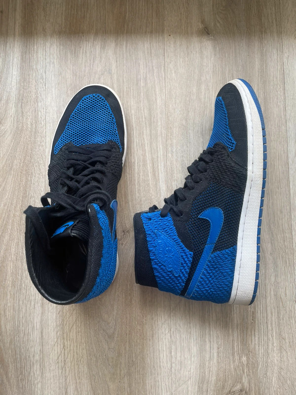 Jordan 1 retro high flyknit royal sales
