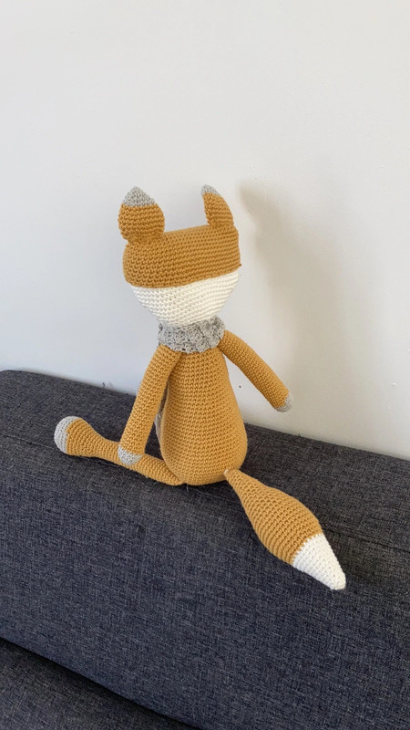 Doudou renard Vinted