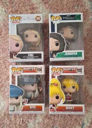 Lot de 4 figurines en Vinyle Pop! Funko neuves, brand: Funko Pop, condition: New with tags, size: 3 years / 98 cm, €17.00, €18.55 includes Buyer Protection