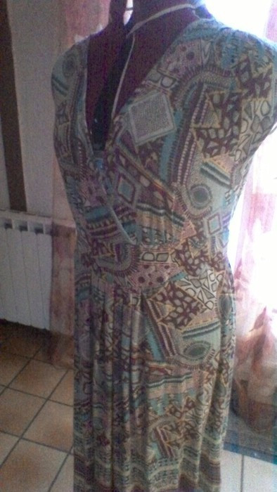 robe longue imprimée 1