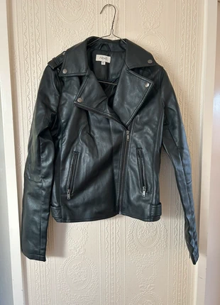 Black faux leather jacket 8T, brand: Next, condition: Very good, size: S / UK 8-10, £8.00, £9.10 includes Buyer Protection