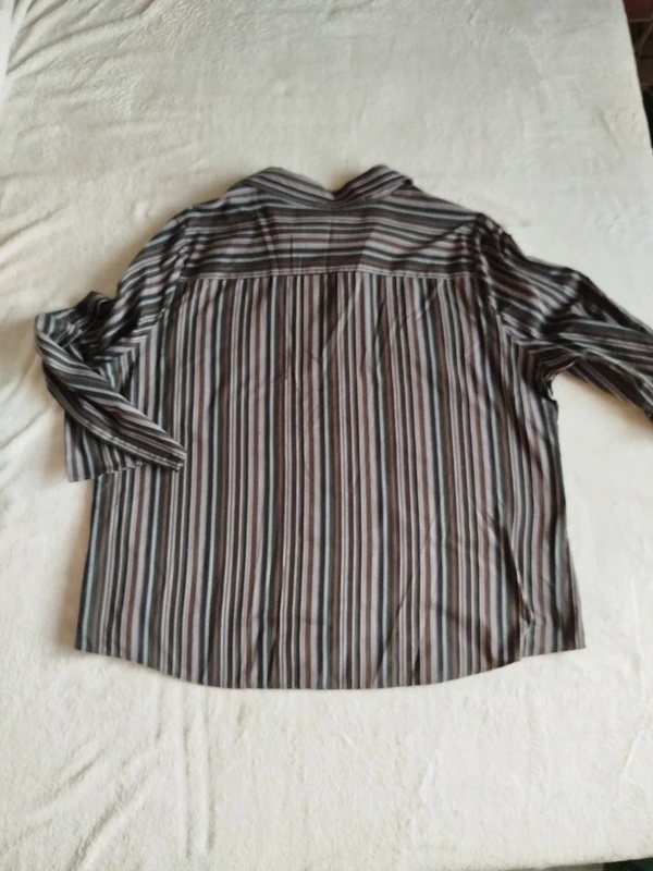 Chemise femme C&A rayée multicolore taille 50/52 - photo numéro 7