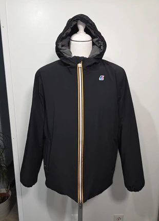Manteau parka rembourrée réversible K-way Jacques warm double noir gris taille XL mixte 🔥, brand: K-Way, condition: Good, size: XL, €149.00, €157.15 includes Buyer Protection Pro