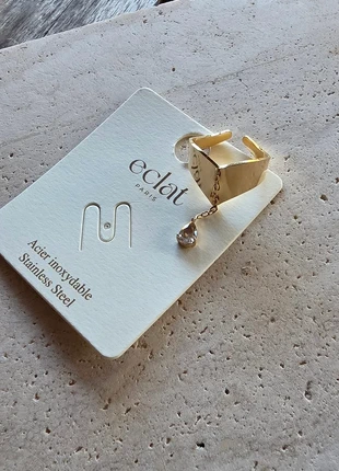 Magnifique bague eclat Paris en Acier inoxydable ~ Réglable ~ Neuve, brand: Éclat Paris, condizioni: Nuovo senza cartellino, taglia: Regolabile, €10.00, €11.20 include la Protezione acquisti