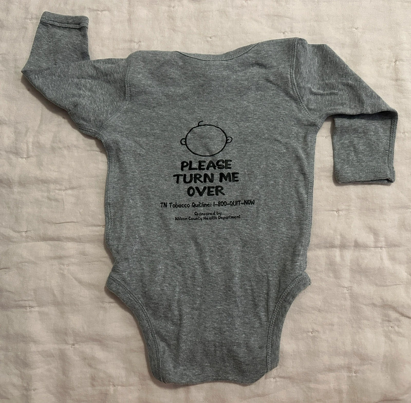 Rabbit Skin Long Sleeved Onesie 18mo 2