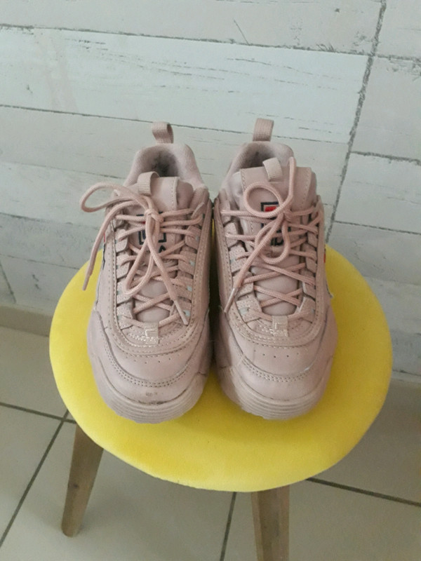 Fila rose femme Vinted