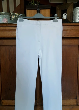 Pantalon blanc, brand: Gerard Darel, condizioni: Ottime, taglia: L / IT 44 / EU 40, €6.00, €7.00 include la Protezione acquisti