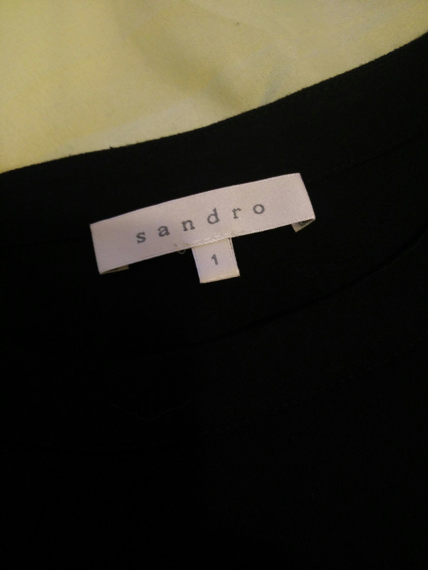 Robe Sandro noire taille 1 4