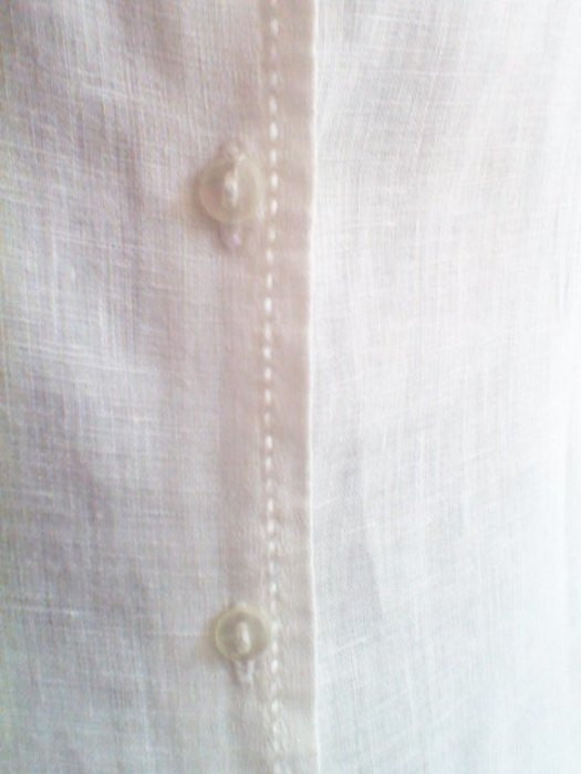 chemise lin blanc 5