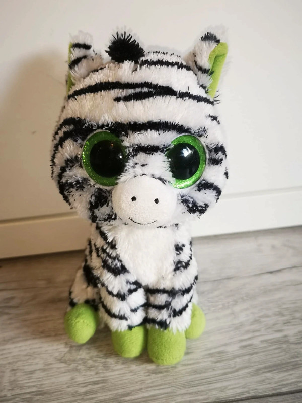 TY Beanie Boos - ZIG-ZAG the Zebra NWT Boo Toy