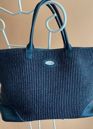 Sac à main Furla tressé cuir souple noir, marque: Furla, état: Très bon état, 120,00 €, 126,70 € Protection acheteurs incluse