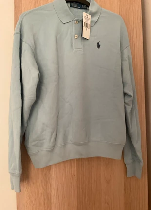 Polo Ralph Lauren Blue Logo Fleece Polo-Collar Pullover XS - Brand New, brand: Polo Ralph Lauren, condition: New with tags, size: XS / 6, £70.00, £74.20 includes Buyer Protection