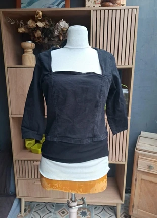 🖤Le Charme du Passé Corset Vintage à Col Carrée, brand: Vintage Dressing, condition: New without tags, size: M / 38 / 10, €25.00, €26.95 includes Buyer Protection