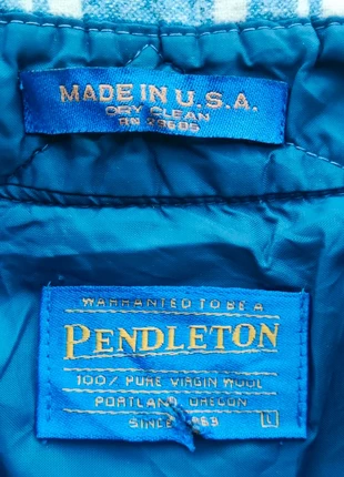 Pendleton camicia donna flanella 100% lana vergine Made in USA, marque: Pendleton, état: Très bon état, taille: L / 40 / 12, 39,00 €, 41,65 € Protection acheteurs incluse