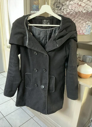 Manteau noir, marke: Cache Cache, zustand: Sehr gut, größe: L / 40 / 12, 6,00 €, 7,00 € inklusive Vinted-Käuferschutz