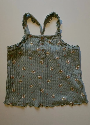 Débardeur fleuri – Kiabi – 8 ans – Très bon état, brand: Kiabi, condition: Very good, size: 8 years / 128 cm, €1.00, €1.75 includes Buyer Protection