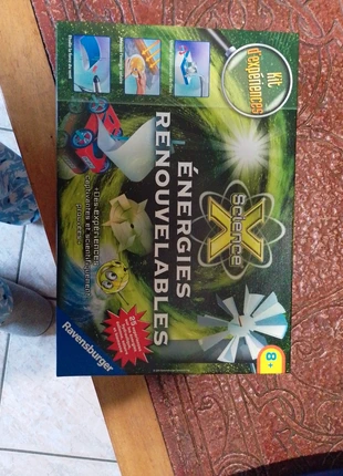 Kit experience sur les énergies renouvelables, marque: Ravensburger, état: Très bon état, taille: 8 ans / 128 cm, 10,00 €, 11,20 € Protection acheteurs incluse