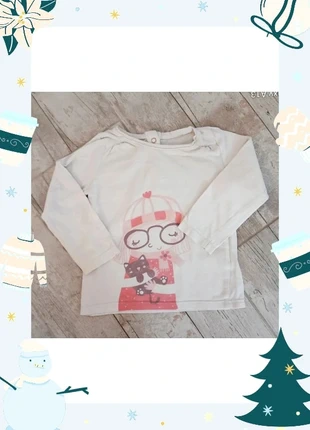 T-shirt manches longues blanc imprimé in extenso 23 mois, brand: In Extenso, condition: Very good, size: 24-36 months / 92 cm, €2.00, €2.80 includes Buyer Protection