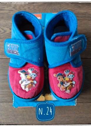 Ciabatte pantofole N.24 Paw Patrol per asilo, brand: Paw Patrol, condizioni: Ottime, taglia: 24, €6.90, €7.95 include la Protezione acquisti