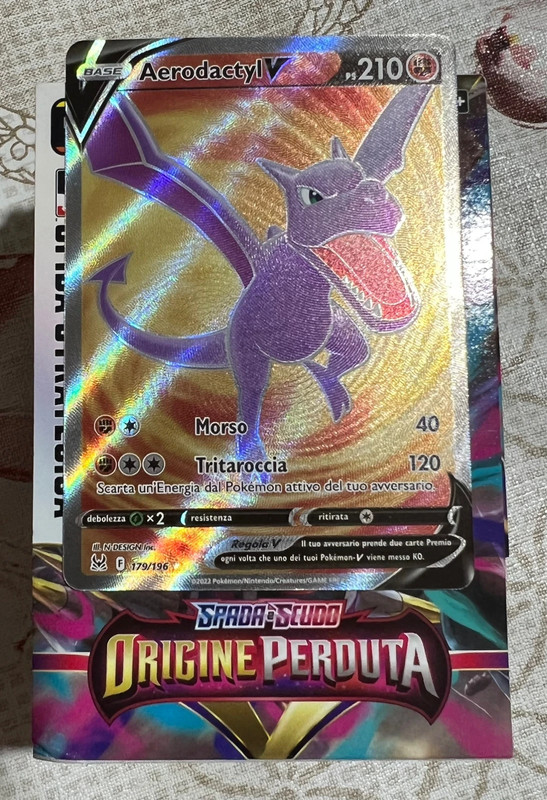 Aerodactyl V astro NM eng - pokemon origine perduta - Vinted