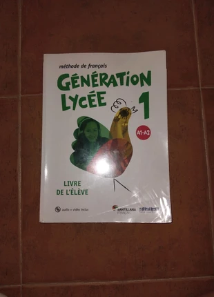 Libro 1° bachillerato génération lycée, santillana Français, Didier, incluye dvd video + CD MP3, état: Très bon état, 23,00 €, 24,85 € Protection acheteurs incluse