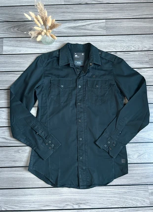 G-Star RAW zwarte utility herenhemd M | Slim fit | Stoere look, marque: G-Star, état: Très bon état, taille: M, 20,00 €, 21,70 € Protection acheteurs (Pro) incluse