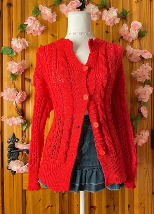 Cable Knit Button Cardigan | Bold Knit Design | Cozy Layer | 789., brand: Shein, condition: Very good, size: M / 38 / 10, €17.00, €18.55 includes Buyer Protection