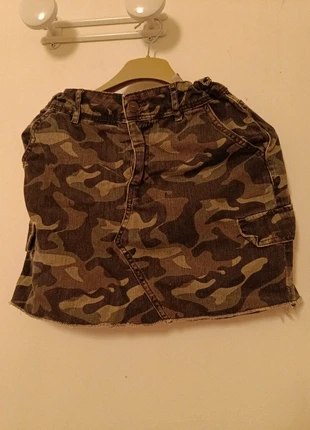 Jupe militaire femme – Kiabi, marque: Kiabi, état: Bon état, taille: XS, 5,00 €, 5,95 € Protection acheteurs incluse