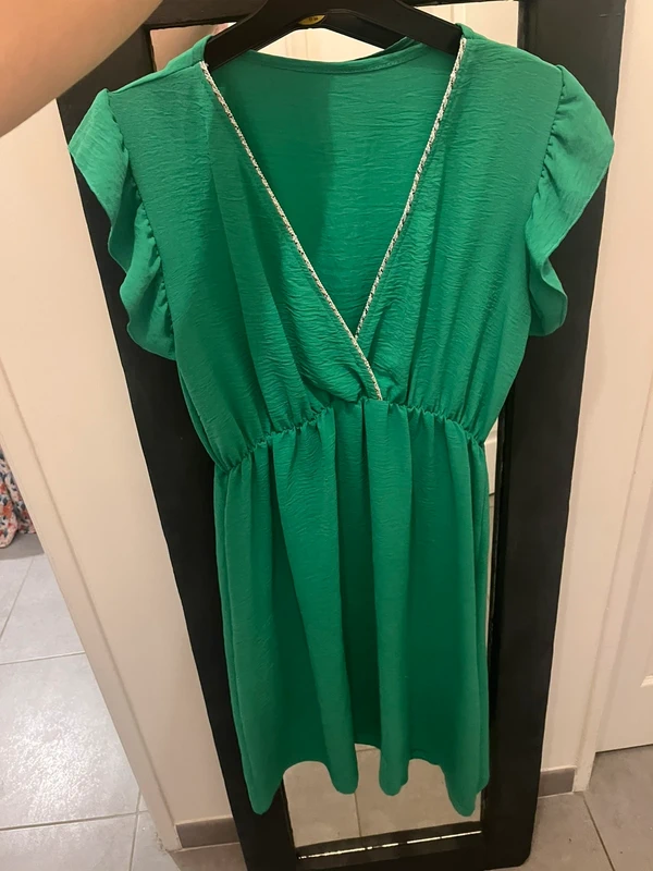 Robe chic verte - photo numéro 9