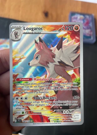 Carte Pokémon aventure ensemble ev09 lougaroc ar 166/159, marke: Pokémon, zustand: Neu, 13,00 €, 14,35 € inklusive Vinted-Käuferschutz