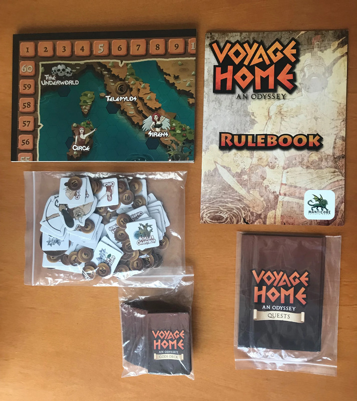 Voyage Home: An Odyssey - Gioco da tavolo Board Game - Kickstarter KS 3