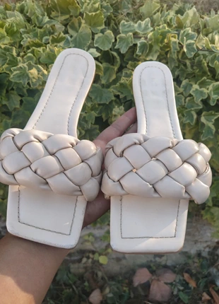 Sandalia pala crema tira trenzada mujer n° 36, brand: Local, condizioni: Ottime, taglia: 36, €6.90, €7.95 include la Protezione acquisti