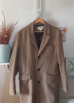 Manteau long- homme, merk: H&M, staat: Heel goed, maat: L, € 10,00, € 11,20 inclusief Kopersbescherming
