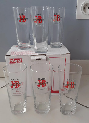 Lot de 6 verres Ricard rares